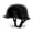Big German Hi Gloss Black, variant on Daytona German Novelty Big German Dull Gloss Black Motorcycle Helmets