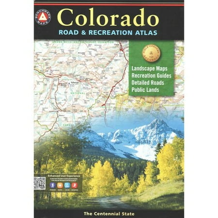 Benchmark Colorado Road Amp Recreation Atlas Walmart Com