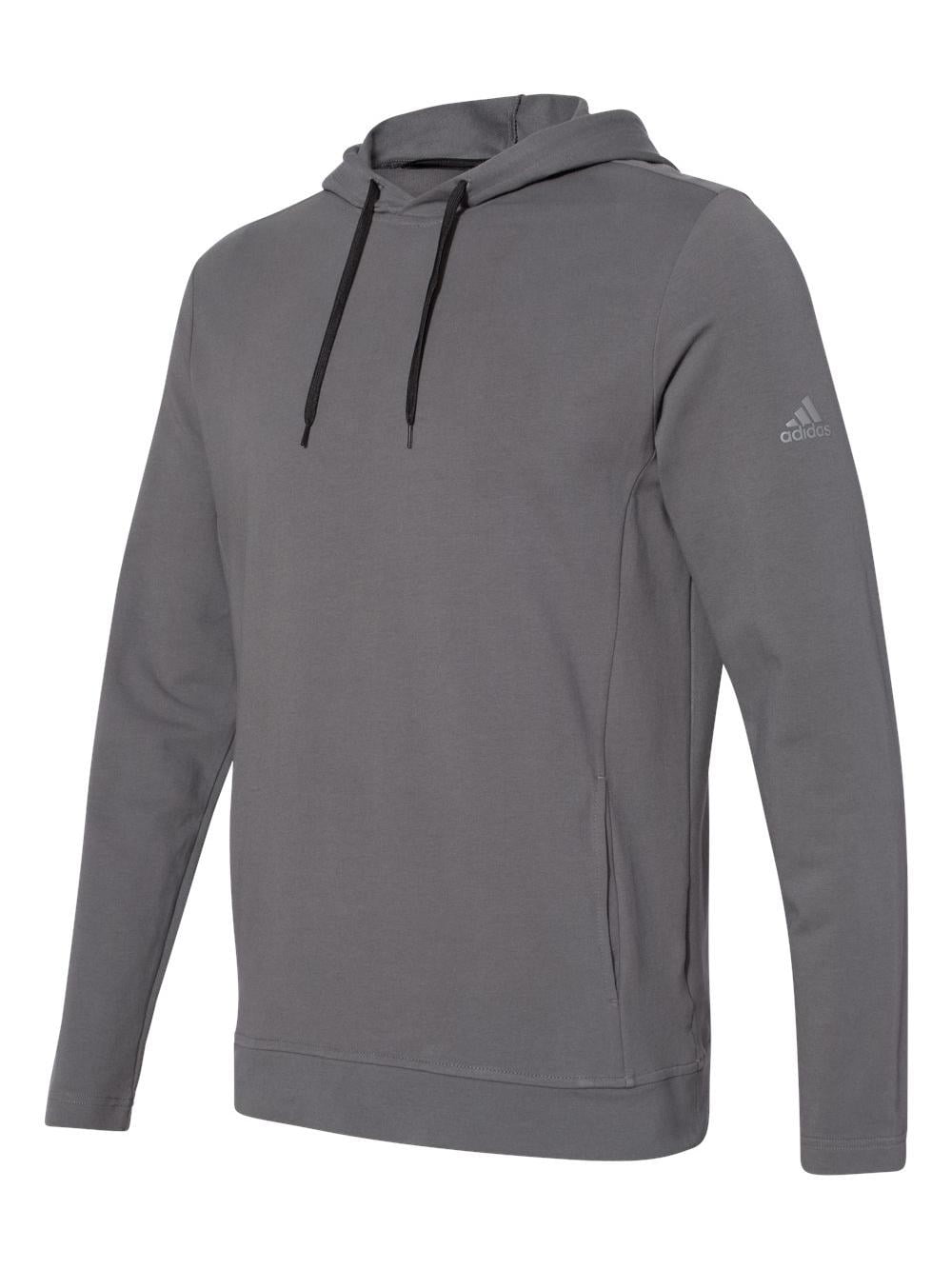 Adidas - Lightweight Hooded Sweatshirt - A450 - Grey Five - Size: 2XL ...