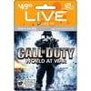 Call Of Duty World At War 12 Month Card