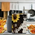 thumbnail image 4 of ZUXONGSY Sunflower Cow Print Air Fryer Cover Electric Appliance Dust-Proof Cover with top Handle Polyester Electric Pressure Cooker Cover Easy to Use And Clean Kitchen Decor, 4 of 7
