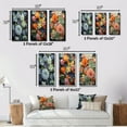 thumbnail image 4 of Designart "Green Succulents Flowers peaceful Succulents I" Floral & Botanical Framed Wall Art Set Of 3 - Green Succulent Frame Gallery Wall Set For Home Decor, 4 of 7