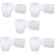 thumbnail image 1 of 50 piezas de mini vasos de plástico transparentes SSuperp contenedor de almacenamiento de slime 40 ml, 1 of 5