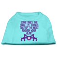 thumbnail image 1 of Smallest Things Screen Print Dog Shirt Aqua Med (12), 1 of 1
