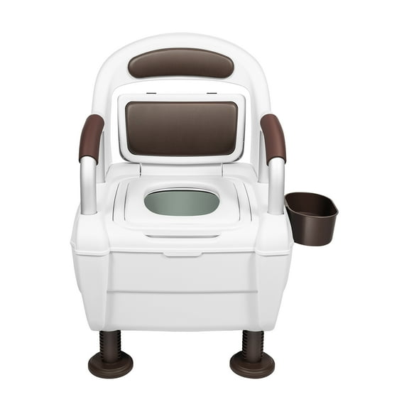 Bedside Commode; Commode Toilet; Potty Chair for Adult with Adjustable Height