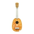 thumbnail image 2 of Color aleatorio de la guitarra de cuatro cuerdas para niños, ligeramente para un pequeño instrumento de música de guitarra para niñas preescolares de, 2 of 9