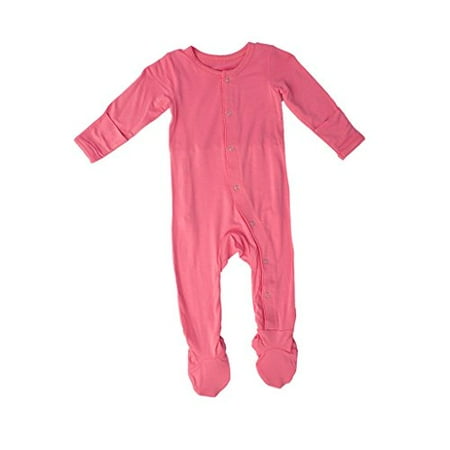 

Kozi & Co. Baby Sleeper Footie Pajamas Toddler Girls Adventure Pink 2T