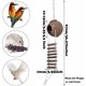 thumbnail image 3 of Nido de pájaro de coco natural Jaula de pájaro de coco Nido de pájaro natural con escalera Pájaro Coco Casa Loro Columpio Nido Puente Escalera para jaulas de pájaros 67 cm para hámsteres,, 3 of 5