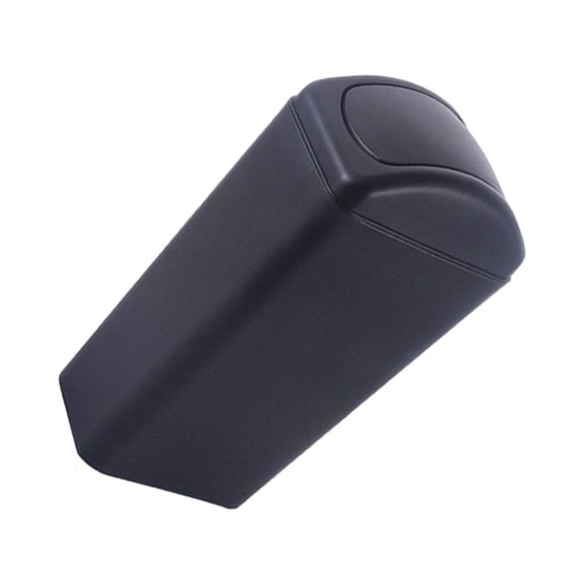 Cubo de basura de plástico Bewildely 8L Negro