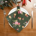 thumbnail image 2 of GZHJMY Blue Floral Napkins Table Decorations Napkin Set for Gift Giving, Dining, Parties 20 x 20in, 2 of 7