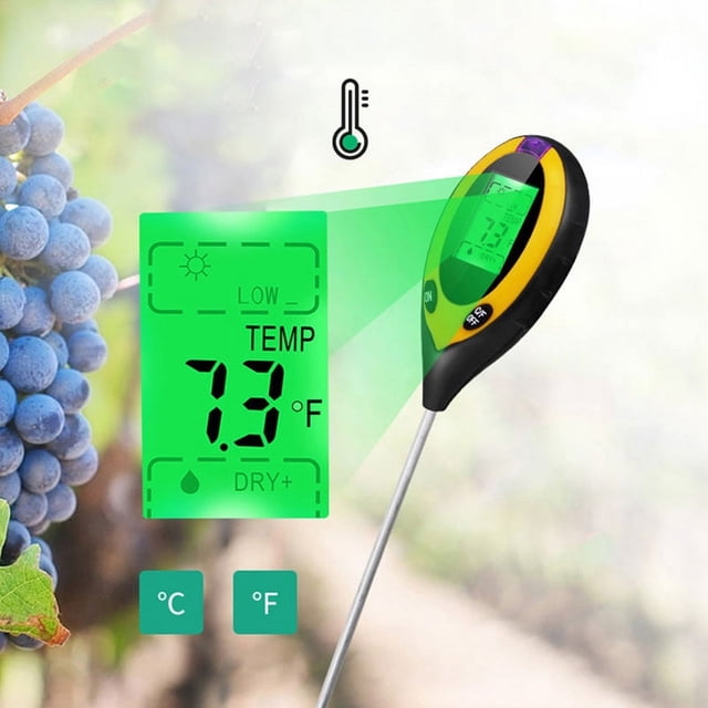 Sensor de suelo, probador de suelo, medidor de PH, probador de suelo, medidor de suelo, durabilidad extendida