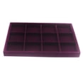 thumbnail image 3 of Velvet Jelry Ears Studs Display Tray Organizer Trinkets Holder Storage 2, 3 of 6