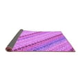 thumbnail image 2 of Ahgly Company Indoor Square Southwestern Purple Country Area Rugs, 4' Square, 2 of 4