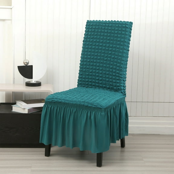 COM1950s Living Room Chair Covers Four Season Universal All Inclusive Elastic Fabric Dining Chair Cover Dining Room and Study Dirty Proof Chair Cover Chair Covers for Living Room