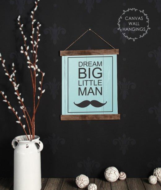 boy nursery canvas wall art
