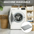 thumbnail image 7 of LAMIRO Memory Foam Rug,Machine Washable Bathroom Mat,Quick Dry Non-Slip Bath Rug,Soft Absorbent Foam Bath Mat,15.75"x23.62" Light Gray, 7 of 7