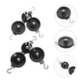 thumbnail image 4 of BESTOYARD Physics Pulley Set 1 Set Versatile Round Iron Equipment for School Laboratories, 4 of 6