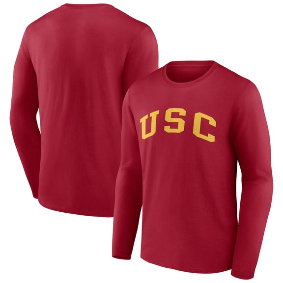Men's Cardinal USC Trojans Arch Long Sleeve T-Shirt