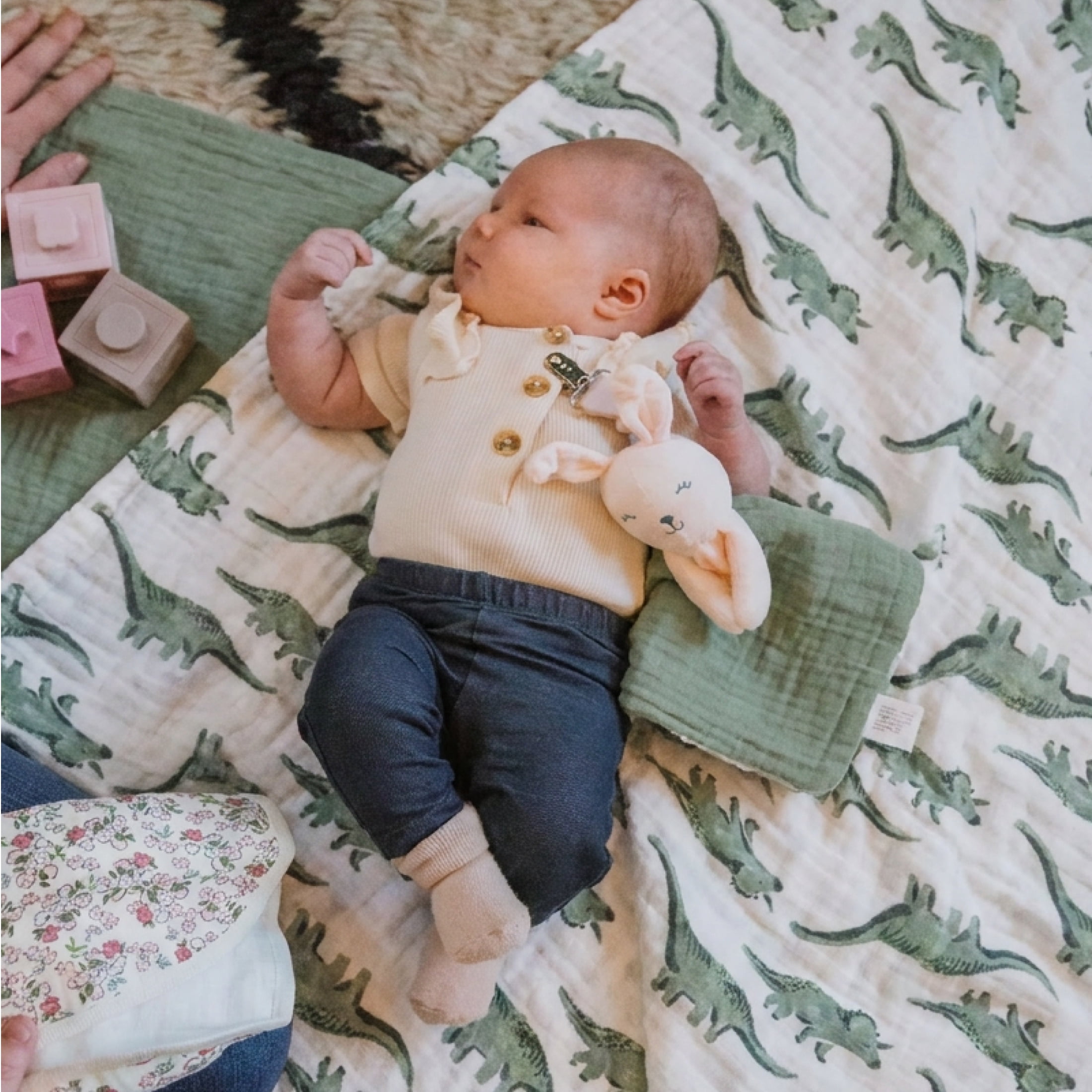 Carter's Child of Mine Infant Boy Swaddle, 2 Packs, One Size