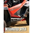 thumbnail image 3 of A & UTV PRO Low Profile Rock Sliders for Polaris RZR PRO XP 2020-2024, RZR PRO R/Turbo R 2022-2024, Heavy Duty Steel Nerf Bars Tree Kickers Side Steps Accessories, Replace OEM # 2883760-293, 2-Seat, 3 of 9