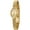 Gold, variant on Small Gold Watches for Women Dainty Vintage Ladies Analog Quartz Bracelet Watch, Adjustment Tool Included Stainless Steel Waterproof, Fashion Luxury Womens Wrist Watches Gifts (Gold)