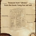 thumbnail image 2 of DIY Book Nook Miniature Kit Book End Model Building Kit with sensor LED light Wooden Puzzle Recommended for 14+ Creative Kit, 2 of 11