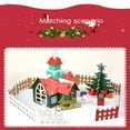 thumbnail image 6 of Funny Kindergarten Kids Gifts Cookie House Craft Christmas Biscuit House Paper Shell House Homemade Hut Children Handmade DIY Painting GARDEN CASTLE, 6 of 8