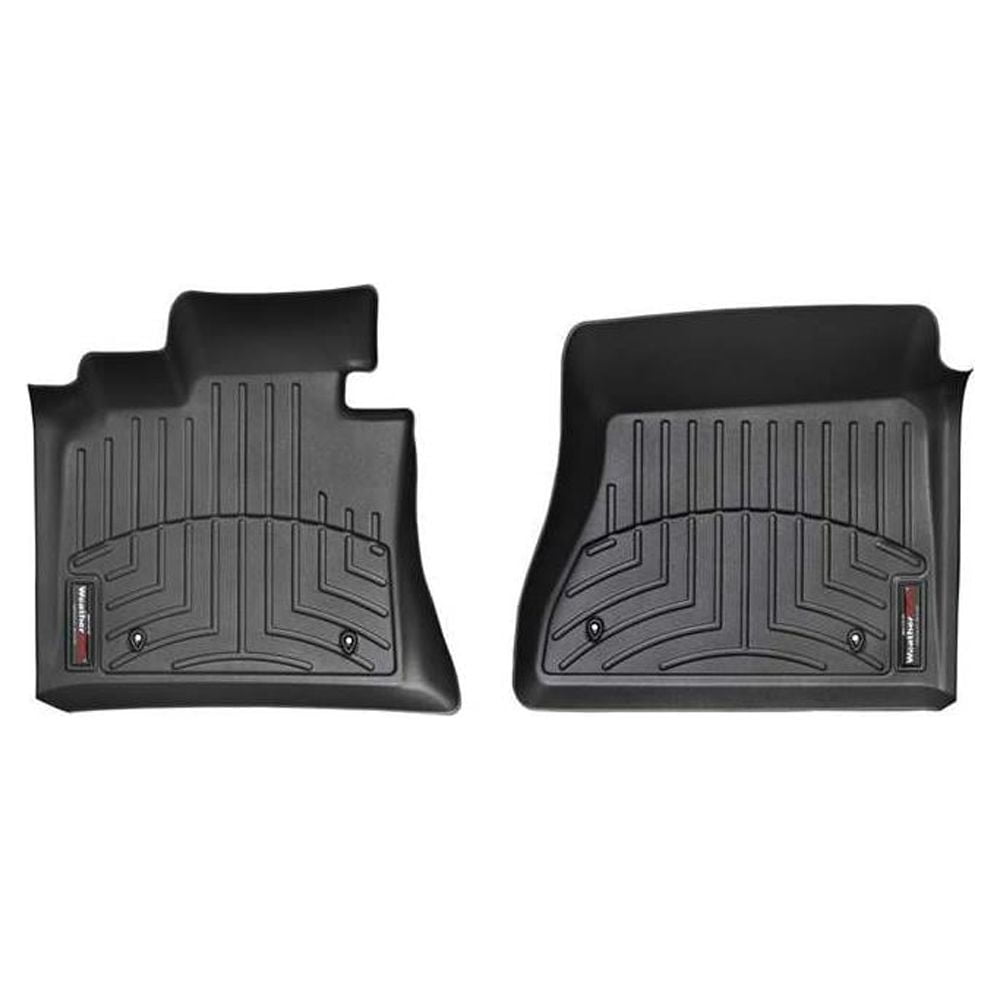 WeatherTech 2014+ Chevrolet Silverado 1500 Front FloorLiners - Black
