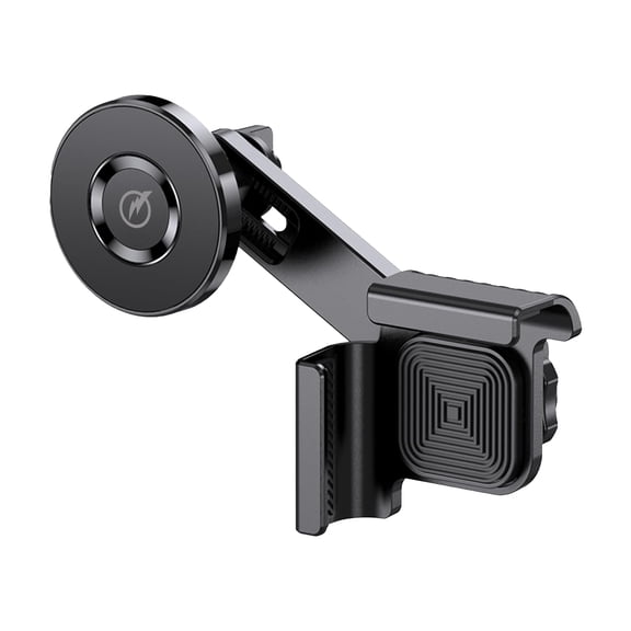 Digipower 2-in-1 Smartphone Holder for Tesla Model 3 and Model Y: Magnetic and Spring-Loaded Phone Mount with Adjustable Arm
