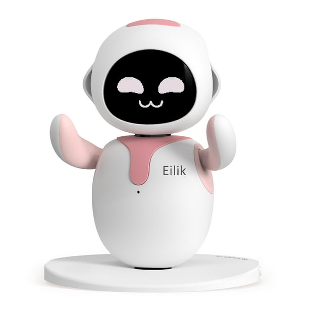 Juguete interactivo Eilik Pink Touch Robot Pet para niñas y niños