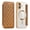 Brown, variant on Allytechgroup Magnetic Wallet Case for Apple iPhone 17 6.3", RFID Blocking PU Leather Clear Back Cover Compatible with Magsafe Wireless Charging Anti-Scratch Case for iPhone 17, Black