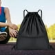 thumbnail image 5 of Mochila con cordón, mochila informal, práctica, para mujeres y hombres Negro, 5 of 9