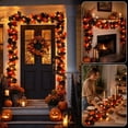 thumbnail image 7 of Fall Maple Leaves Vines, Artificial Fake Rattan Decoration, Harvest Festival Hanging Garland, Indoor Outdoor Home Wall Door Autumn Decor, 7 of 7
