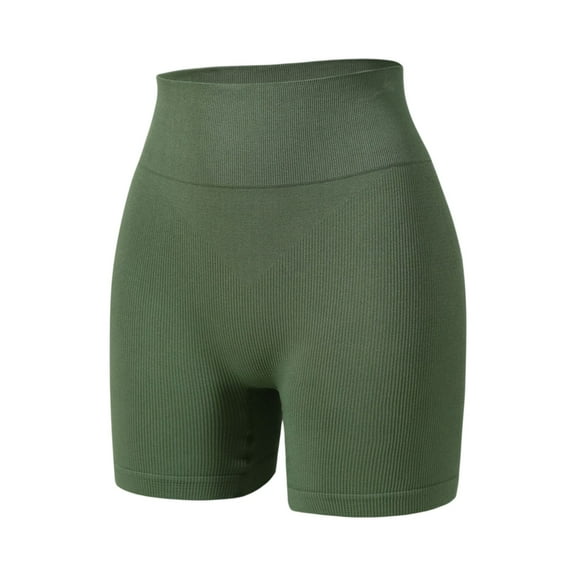 WTOBBY Women's Shaping High-Waist Panties, Tummy Control Underwear with Lace Trim, Anti-Wedgie Coverage, Breathable Cotton Gusset, Smoothing Bikini Briefs for Everyday Wear ,Army Green L