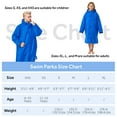 thumbnail image 4 of Unisex Swim Parka Water Resistant Warm Coat Water Sports Swim Parka for Adult & Kids, 4 of 7