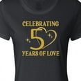 thumbnail image 4 of Inktastic 50th Wedding Anniversary 50 Years Women's T-Shirt, 4 of 5