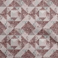 thumbnail image 1 of oneOone Polyester Spandex Brown Fabric Asian Floral Craft Projects Decor Fabric Printed By The Yard 56 Inch Wide, 1 of 4