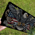 thumbnail image 5 of 1 Pcs 2D Flat License Plate Covers & Frames, Beaver in a Magical For Decorative Front, Waterproof For Decoration Aluminum License Plate Covers & Frames Cover For Men Women, 12" X 6", 5 of 6