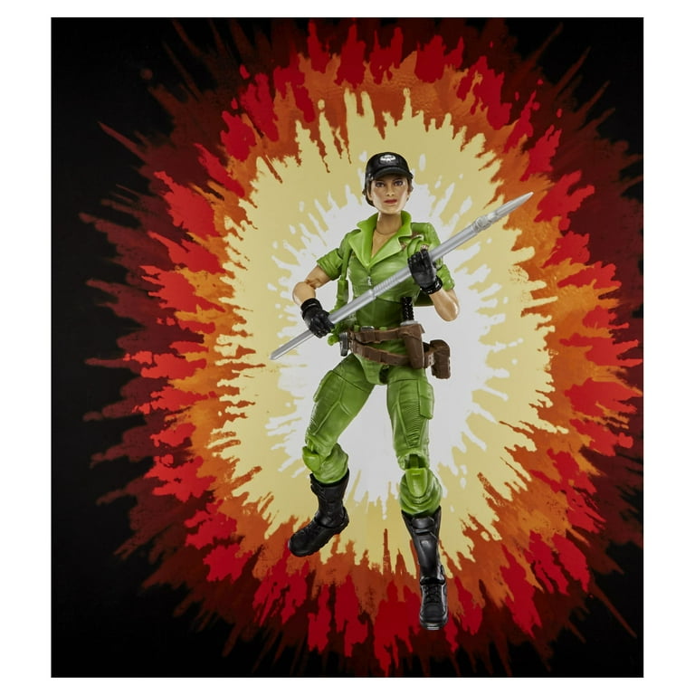 G.I. Joe: Lady Jaye 6” Action Figure with Accessories