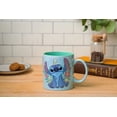 thumbnail image 5 of Silver Buffalo Disney Lilo and Stitch Floral Ducks Ceramic Coffee Mug, 20 Ounces, 20oz Stitch Floral Ducks, 20oz, 5 of 5