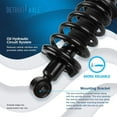 thumbnail image 5 of Detroit Axle - Rear Left Strut for 2003-2011 Honda Element, Driver Side Strut w/Coil Spring Assembly 2004 2005 2006 2007 2008 2009 2010 Replacement Suspension Ready Strut Shock, 5 of 6