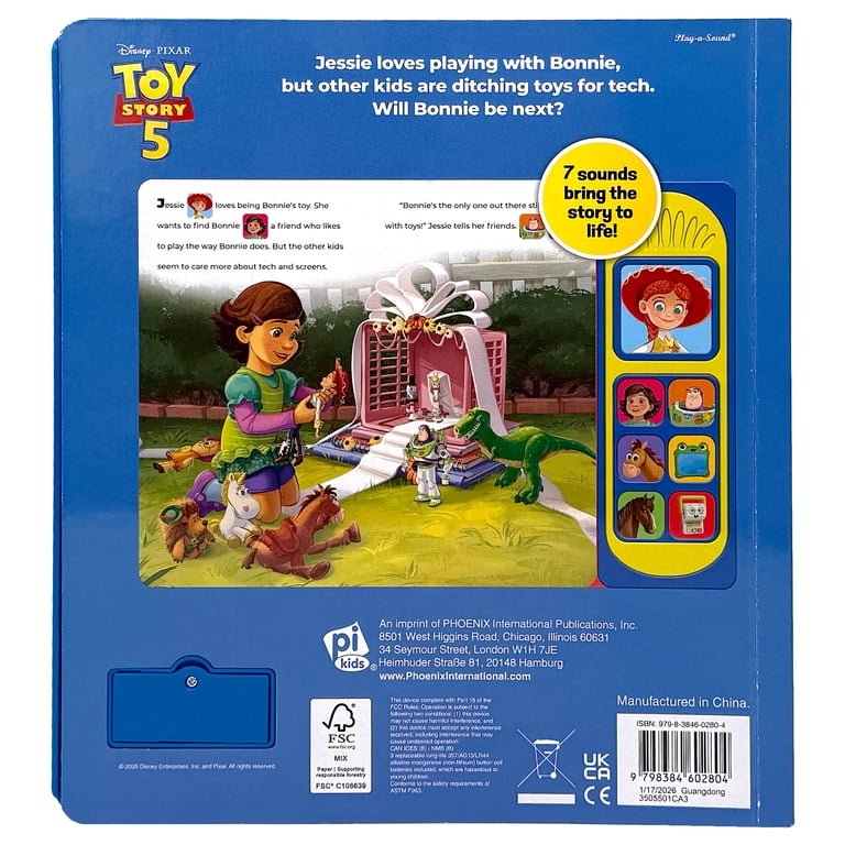 Disney Pixar Toy Story 5: Let's Play! Sound Book (Media tie-in