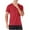 Red, variant on Men's T-Shirts With Pockets Cotton Shirts White Tee Shirt Men Short Sleeve Henley Black Tshirts T-Shirt With Print for Men