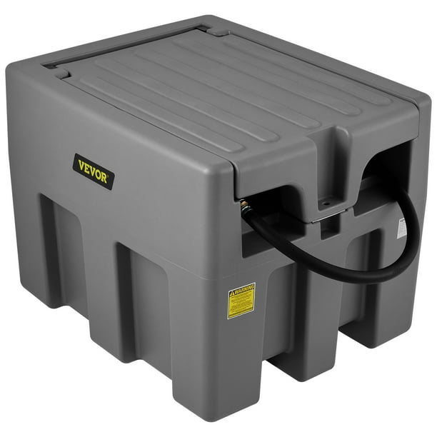 VEVOR Portable Diesel Tank, 58 Gallon Capacity & 10 GPM Flow Rate