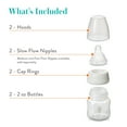 thumbnail image 5 of Evenflo Balance + Standard Neck BPA-Free Plastic Baby Bottles - 2oz, Clear, 2ct, 5 of 9