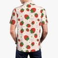 thumbnail image 2 of Polo Shirts for Men, Cute Strawberry Cuteness Casual Mens Polo Shirts Short Sleeve Button Down Classic Mens Golf Polo Shirts, 2 of 7