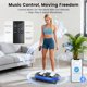 thumbnail image 2 of Plataforma vibratoria HVX con Bluetooth para fitness 57 x 36 x 13 cm, 2 of 8