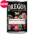 (2 pack) Oregon Fruit Dark Sweet Cherries in 100 Cherry Juice, No