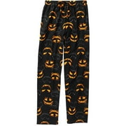 Men's Halloween Poplin Sleep Pants