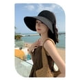 thumbnail image 4 of Yoyauz Ladies' Sun Hat Upf 50+Uv Protection Wide Brimmed Foldable Summer Beach Bucket Hat With Neck Flap, 4 of 5